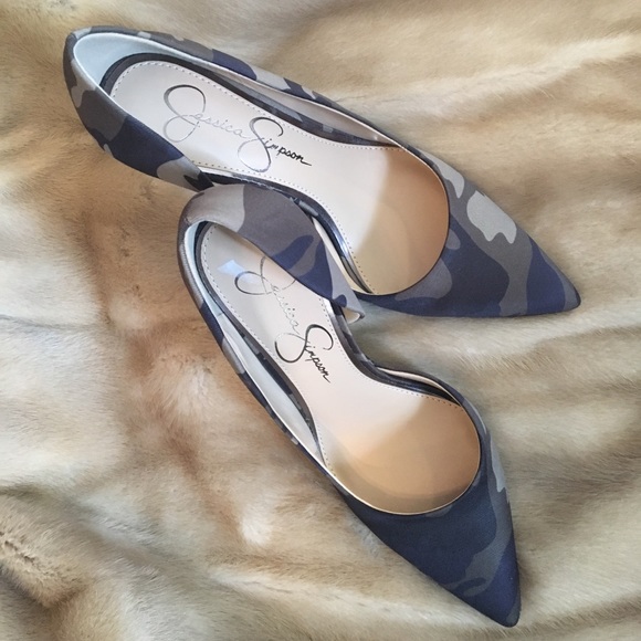 jessica simpson camouflage pumps